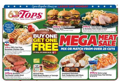 Tops Weekly Ad Flyer Specials September 4 to September 10, 2022