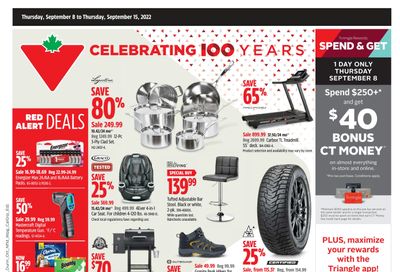 Canadian Tire (ON) Flyer September 8 to 15