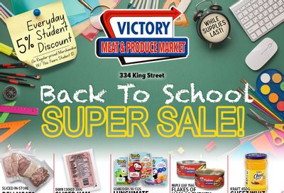 Victory Meat Market Flyer September 6 to 10