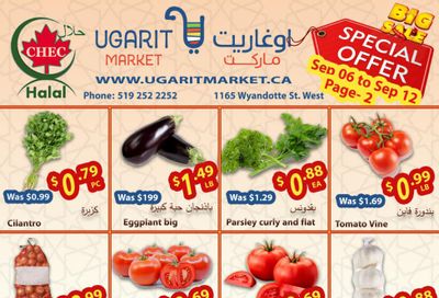 Ugarit Market Flyer September 6 to 12