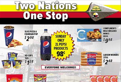 Two Nations One Stop Flyer September 2 to 8