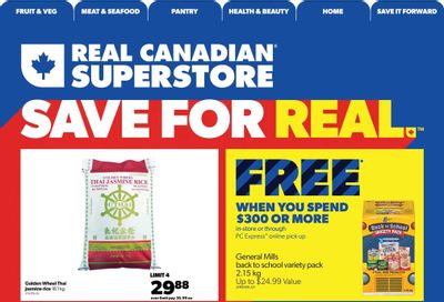 Real Canadian Superstore (West) Flyer September 8 to 14