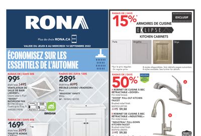 Rona (QC) Flyer September 8 to 14