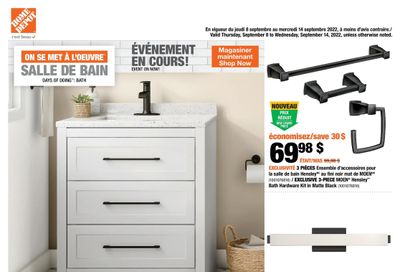 Home Depot (QC) Flyer September 8 to 14