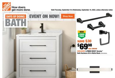 Home Depot (ON) Flyer September 8 to 14