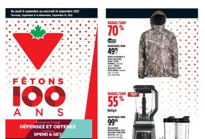 Canadian Tire (QC) Flyer September 8 to 14