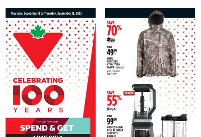 Canadian Tire (Atlantic) Flyer September 9 to 15