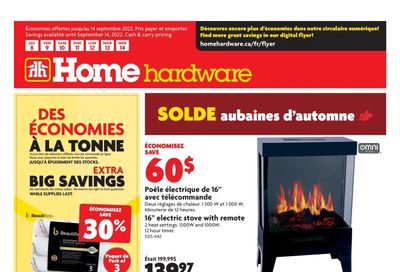 Home Hardware (QC) Flyer September 8 to 14