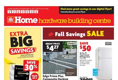 Home Hardware Building Centre (ON) Flyer September 8 to 14