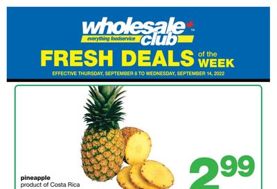 Wholesale Club (Atlantic) Fresh Deals of the Week Flyer September 8 to 14