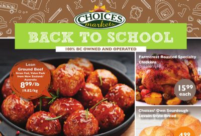 Choices Market Flyer September 8 to 14