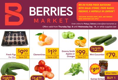 Berries Market Flyer September 8 to 14