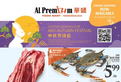 Al Premium Food Mart (Mississauga) Flyer September 8 to 14