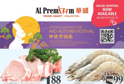 Al Premium Food Mart (Eglinton Ave.) Flyer September 8 to 14
