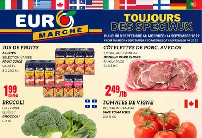Euro Marche Flyer September 8 to 14