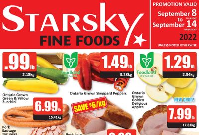 Starsky Foods Flyer September 8 to 14