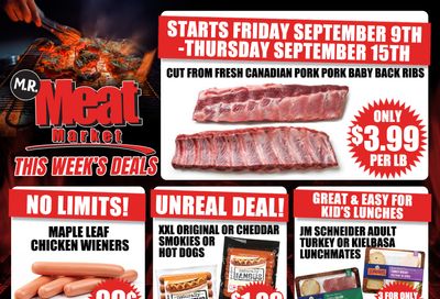 M.R. Meat Market Flyer September 8 to 15