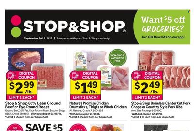 Stop & Shop (NJ) Weekly Ad Flyer Specials September 9 to September 15, 2022