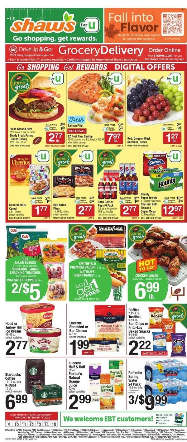 Shaw’s (MA, ME, NH, RI, VT) Weekly Ad Flyer Specials September 9 to ...