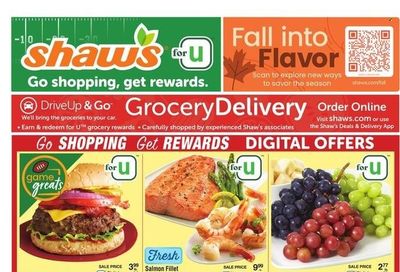 Shaw’s (MA, ME, NH, RI, VT) Weekly Ad Flyer Specials September 9 to September 15, 2022