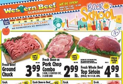 Western Beef (FL, NY) Weekly Ad Flyer Specials September 8 to September 14, 2022