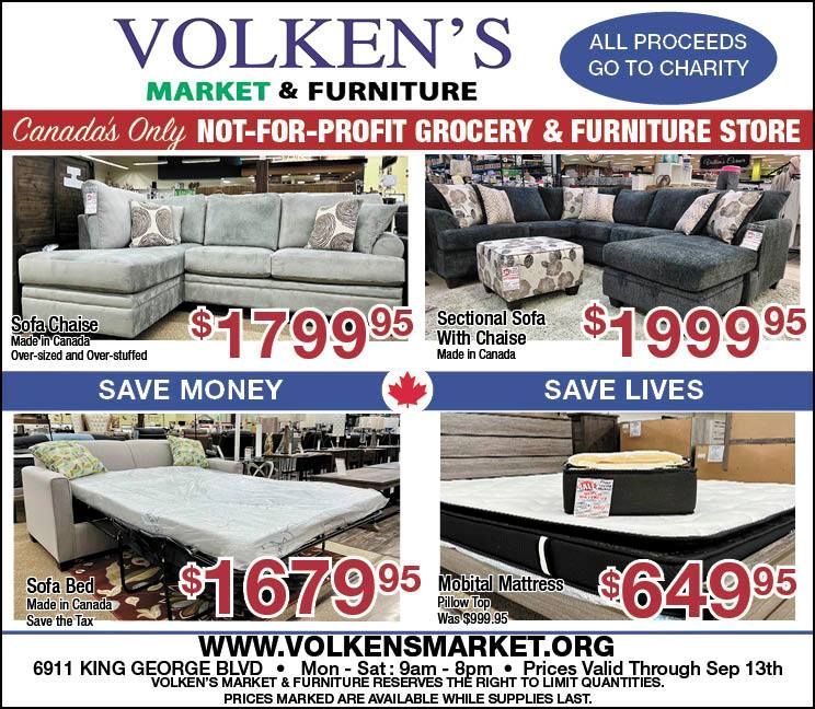 Volken's Market & Furniture Flyer September 7 to 13