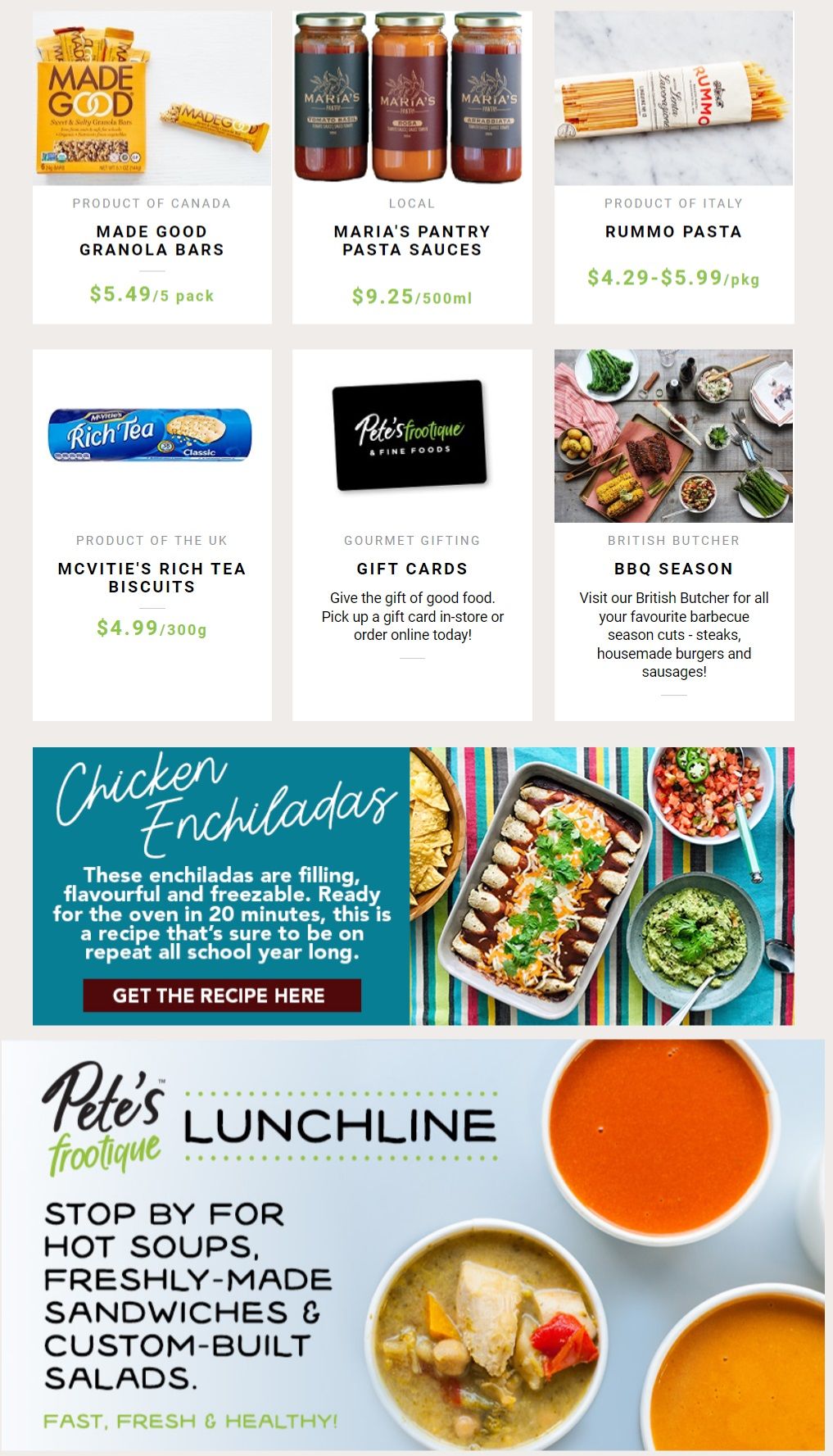 Pete's Fine Foods Flyer September 8 to 14