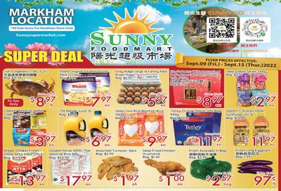 Sunny Foodmart (Markham) Flyer September 9 to 15