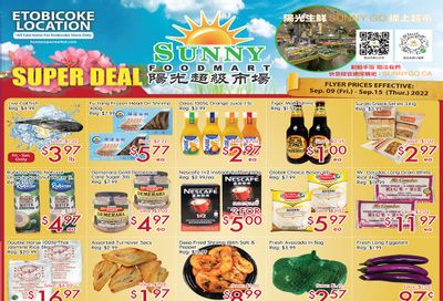 Sunny Foodmart (Etobicoke) Flyer September 9 to 15