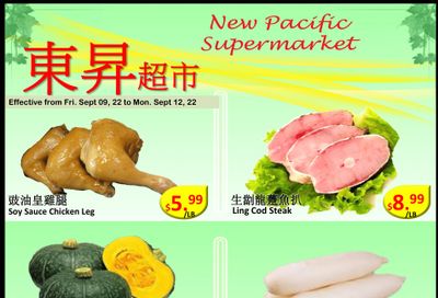 New Pacific Supermarket Flyer September 9 to 12