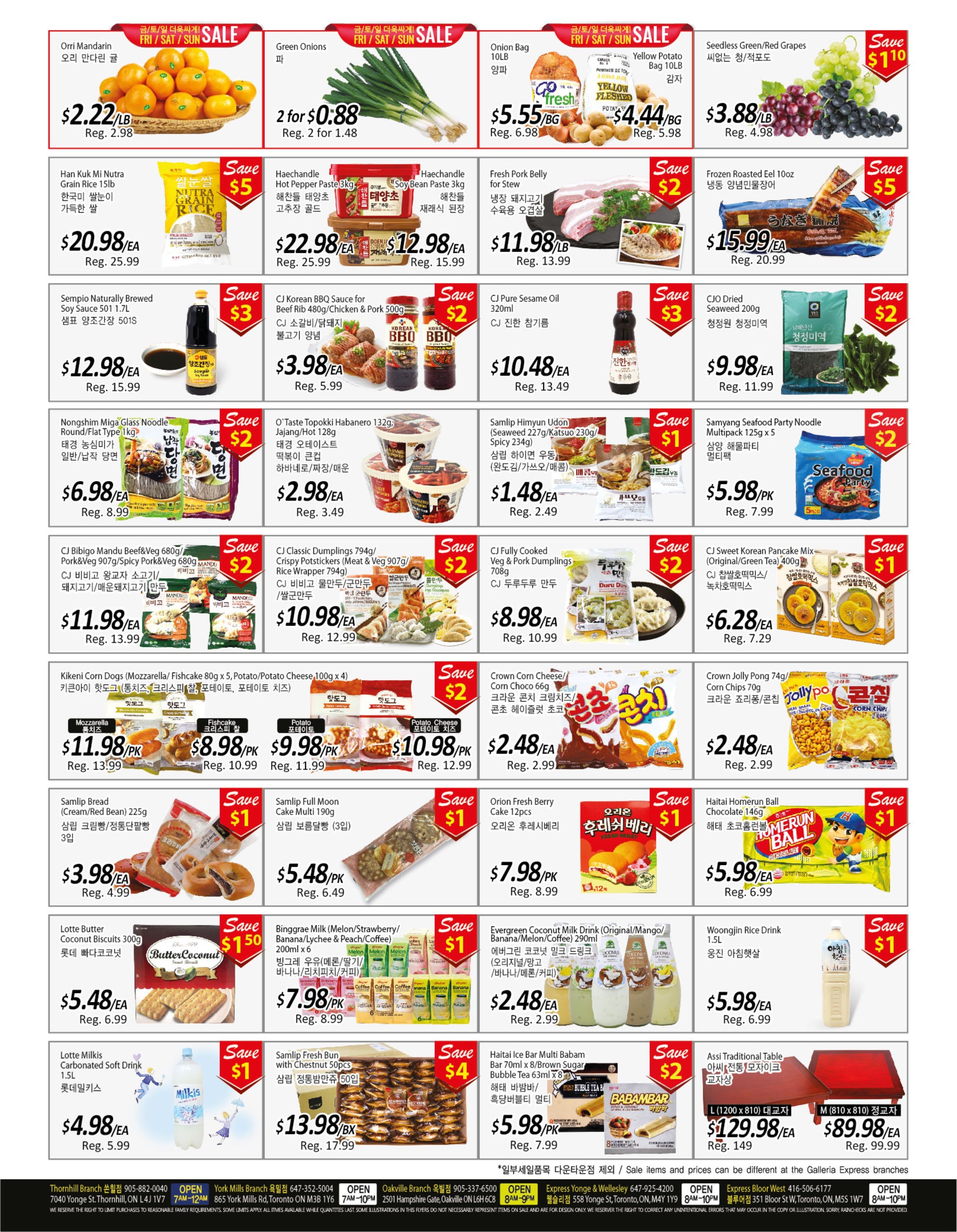 Galleria Supermarket Flyer September 9 to 15