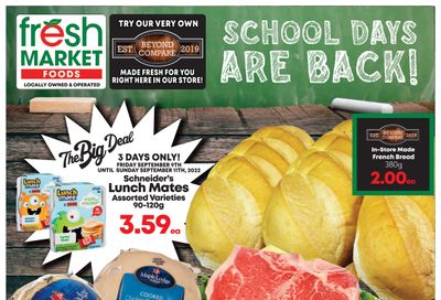 Fresh Market Foods Flyer September 9 to 15
