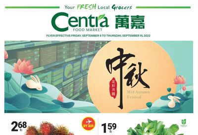 Centra Foods (Barrie) Flyer September 9 to 15