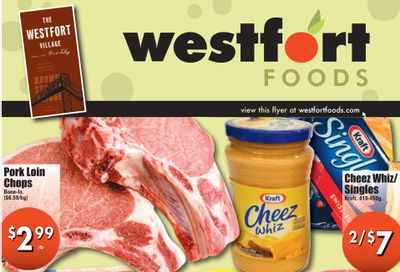 Westfort Foods Flyer September 9 to 15