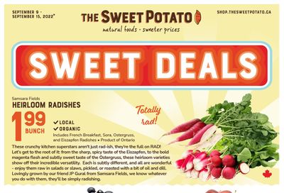 The Sweet Potato Flyer September 9 to 15