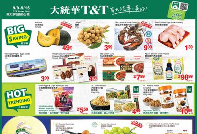 T&T Supermarket (GTA) Flyer September 9 to 15