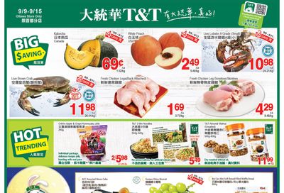 T&T Supermarket (Ottawa) Flyer September 9 to 15