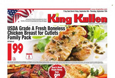 King Kullen (NY) Weekly Ad Flyer Specials September 9 to September 15, 2022
