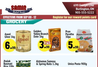 Samir Supermarket Flyer September 9 to 12