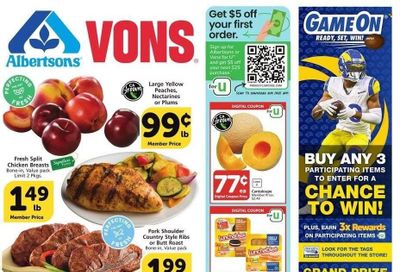 Vons (CA) Weekly Ad Flyer Specials September 7 to September 13, 2022