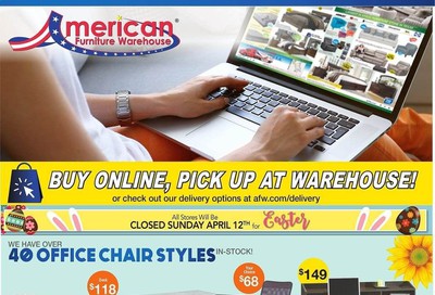 American Furniture Warehouse Weekly Ad & Flyer April 12 to 18