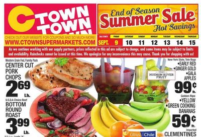 C-Town (CT, FL, MA, NJ, NY, PA) Weekly Ad Flyer Specials September 9 to September 15, 2022