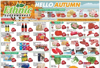 Ethnic Supermarket (Guelph) Flyer September 9 to 15