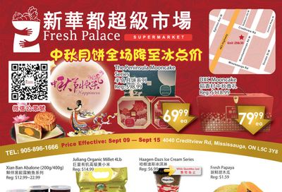 Fresh Palace Supermarket Flyer September 9 to 15