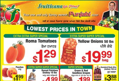 Fruiticana (Greater Vancouver) Flyer September 9 to 14