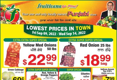 Fruiticana (Chestermere) Flyer September 9 to 14