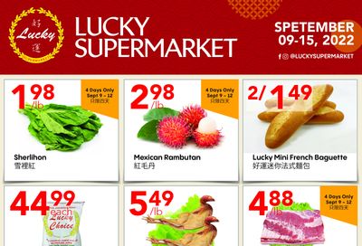 Lucky Supermarket (Edmonton) Flyer September 9 to 15