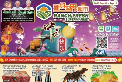 Ranch Fresh Supermarket Flyer September 9 to 15