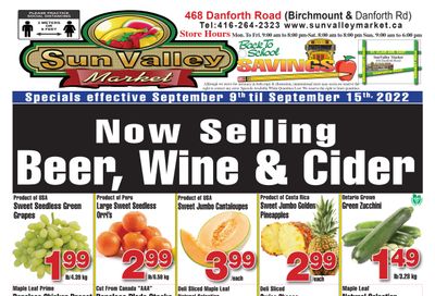 Sun Valley Market Flyer September 9 to 15