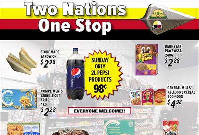 Two Nations One Stop Flyer September 9 to 15